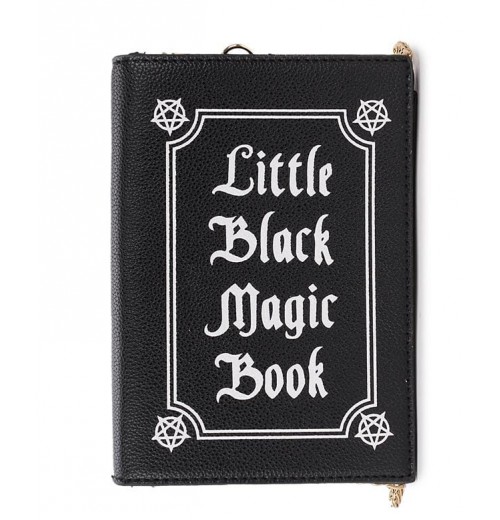 Little Black Magic Book Purse