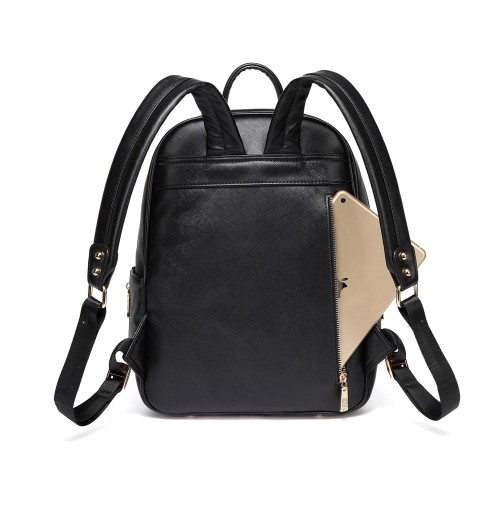 Vegan Leather Diaper Backpack