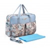 Floral Tote Diaper Bag