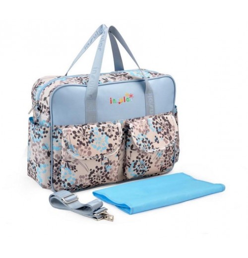 Floral Tote Diaper Bag