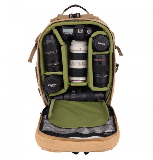 Large Canvas Camera Bag